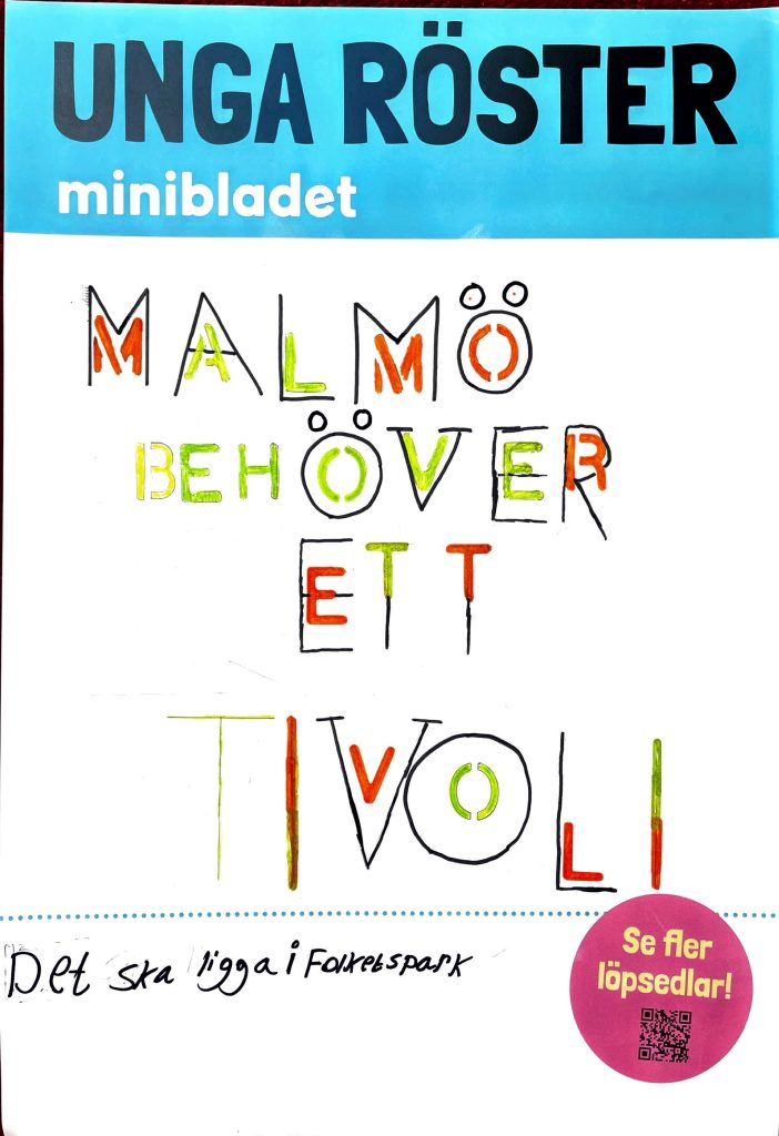 Löpsedel: Malmö behöver ett tivoli